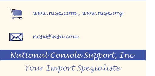 National Console Support, Inc, Welcome, Willkommen, Bienvenido